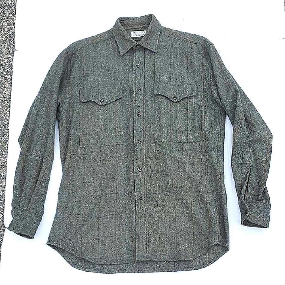 Mariano Rubinacci Wool Shacket Made In Italy Large